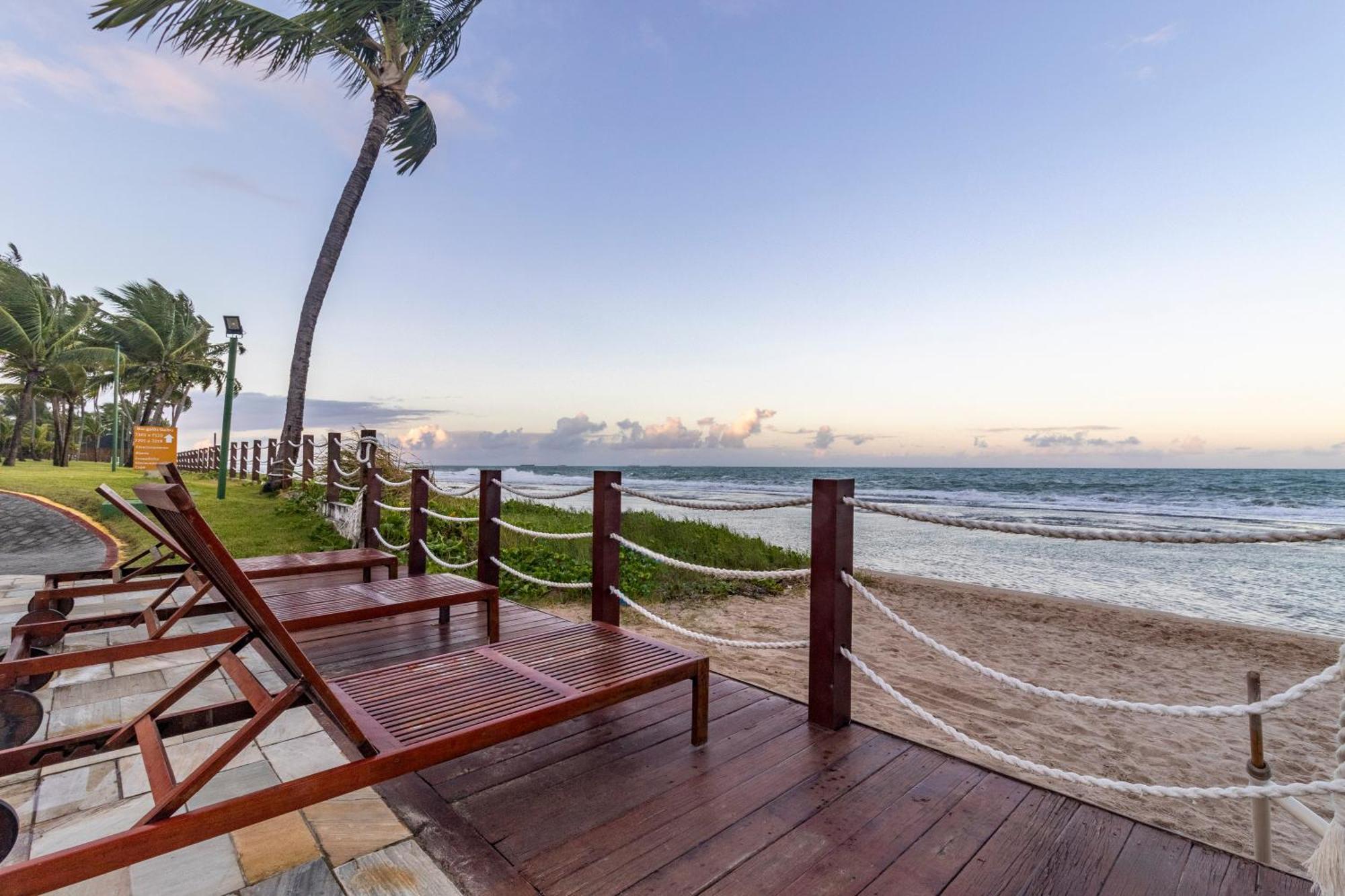 Flat Beach Class Muro Alto - Porto De Galinhas 02 Quartos Exterior photo